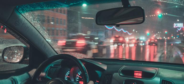 Driving at night