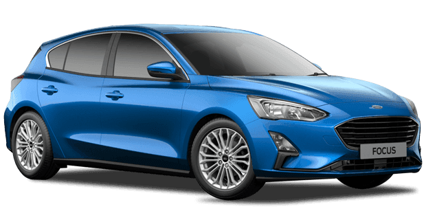 Blue Ford car image