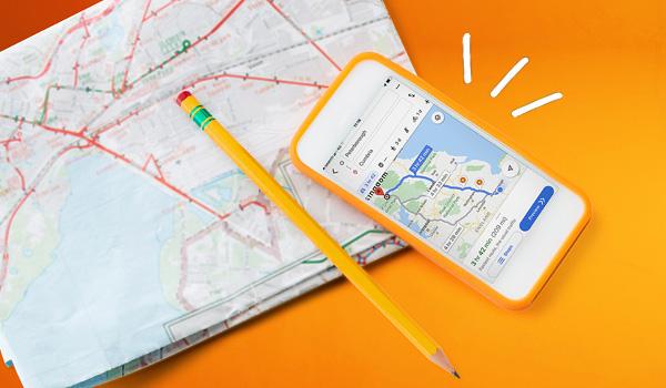 Map and phone app