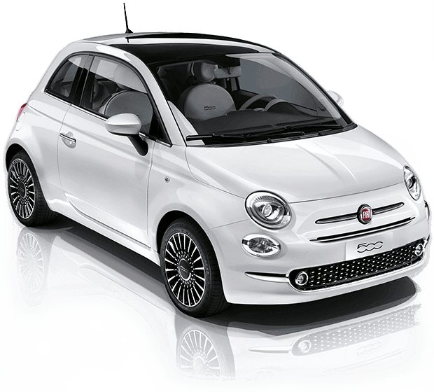 White Fiat car image