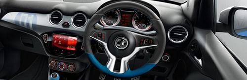 Image of interior of Vauxhall car