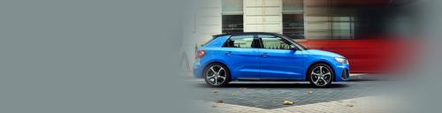 Audi car driving image