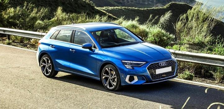 Audi A3 in Blue